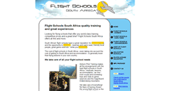 Desktop Screenshot of flight-schools.net
